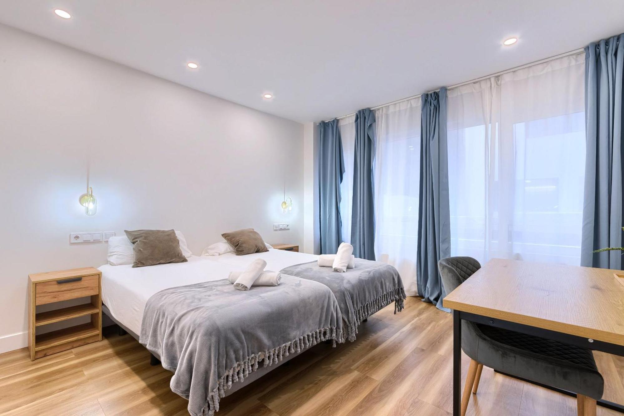 Deustown Apartamentos Bilbao Eksteriør bilde